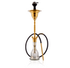 COCOYAYA Gamaliya Hani Hookah - Golden Stem / Grey Base - Image 1