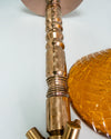 Sultan Hookah with 2 Bags - Amber Base / Bronze Stem - Image 3
