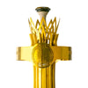 COCOYAYA Gemini Hookah - Golden - Image 2