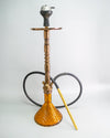 Sultan Hookah with 2 Bags - Amber Base / Bronze Stem - Image 2