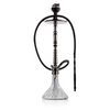 Sultan Orchan Hookah with 2 Bags - Gun Metal / Transparent Base - Image 3
