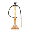 COCOYAYA King Series Brando Hookah - Gold Stem / Amber Base with bag - Image 4