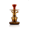 COCOYAYA X4 Carafe Hookah - Gold Stem / Brown Base - Image 2