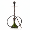 COCOYAYA King Series Brando Hookah - Bronze Stem / Green Line Base - Image 3