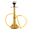 Alexander Hookah with Bag – Gold Stem and Grey Base Hookah - Image 2