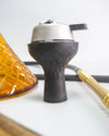 Sultan Hookah with 2 Bags - Amber Base / Bronze Stem - Image 8