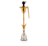 COCOYAYA Gamaliya Hani Hookah - Golden Stem / Grey Base - Image 2
