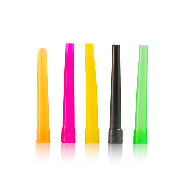 Hookah Mouth Tips Pipe Filters - Colorful Nozzles (Pack of 50pc)