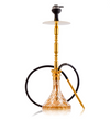 COCOYAYA King Series Brando Hookah - Gold Stem / Amber Base with bag - Image 3