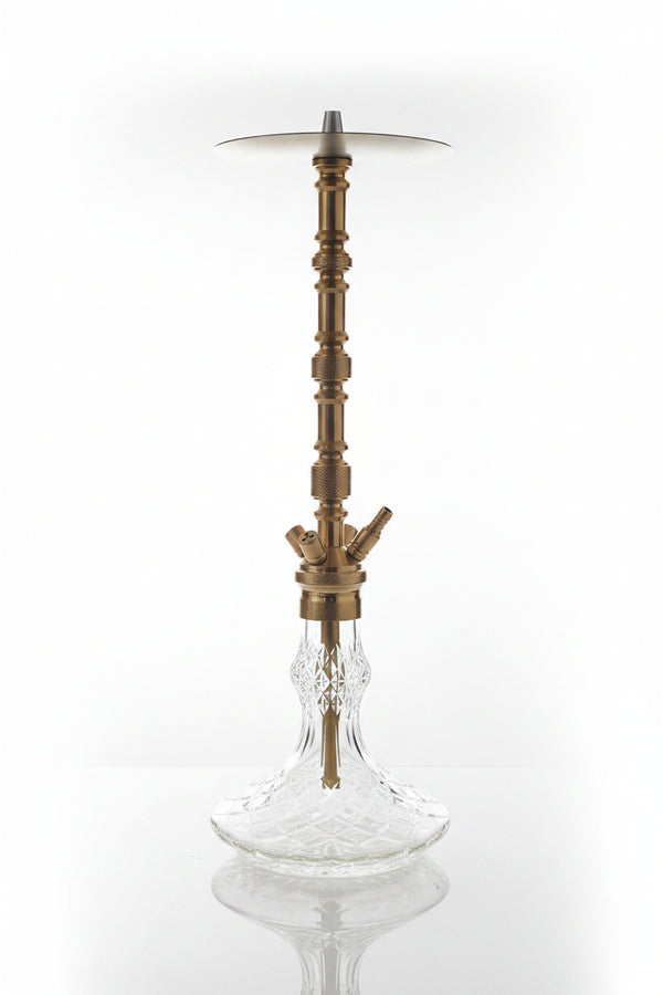 Cocoyaya king series/Kaldor Hookha Golden ( Amber Base)