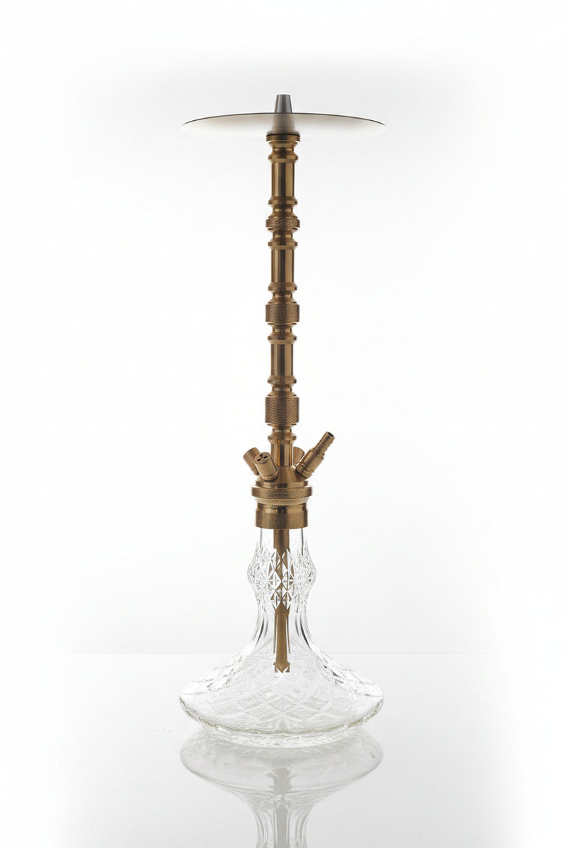 Cocoyaya king series/Kaldor Hookha Golden ( Amber Base)