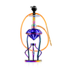 Gemstone Hookah - Rainbow Stem (Blue Base) - Image 4